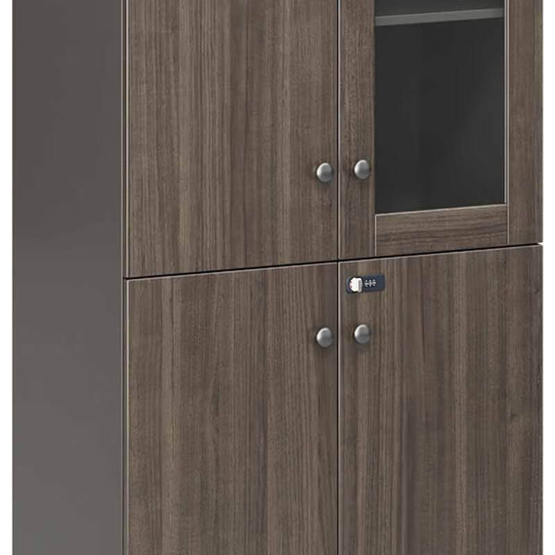 奇冠 QG-TAD-CAQ-0820D 板式文件柜书柜 800W*400D*2000Hmm 乌金胡桃+深铁灰按(张)销售 奇冠 QG-TAD-CAQ-0820D 板式文件柜书柜 800W*400D*2000Hmm 乌金胡桃+深铁灰按(张)销售