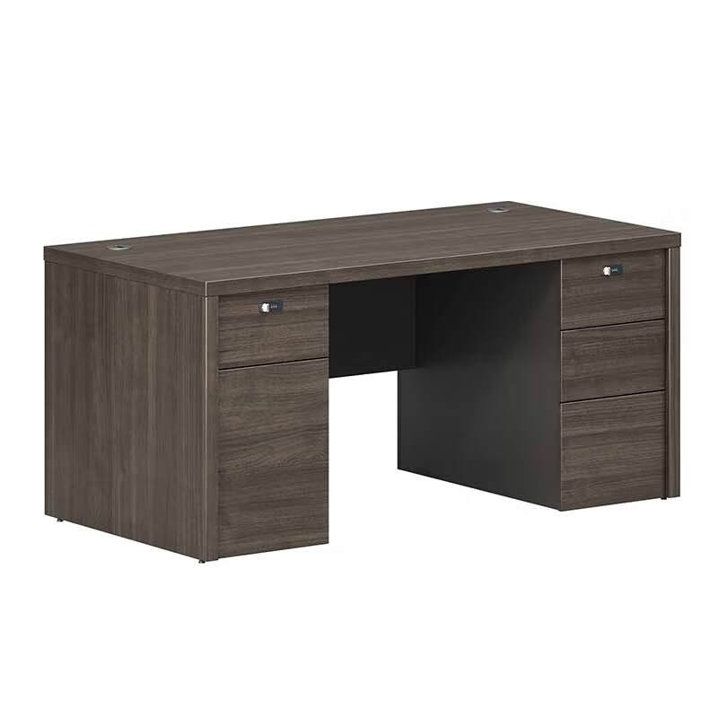 奇冠 QG-TAD-DEB-1608C 板式行政桌办公桌 1600W*800D*750Hmm 乌金胡桃+深铁灰按(张)销售 奇冠 QG-TAD-DEB-1608C 板式行政桌办公桌 1600W*800D*750Hmm 乌金胡桃+深铁灰按(张)销售