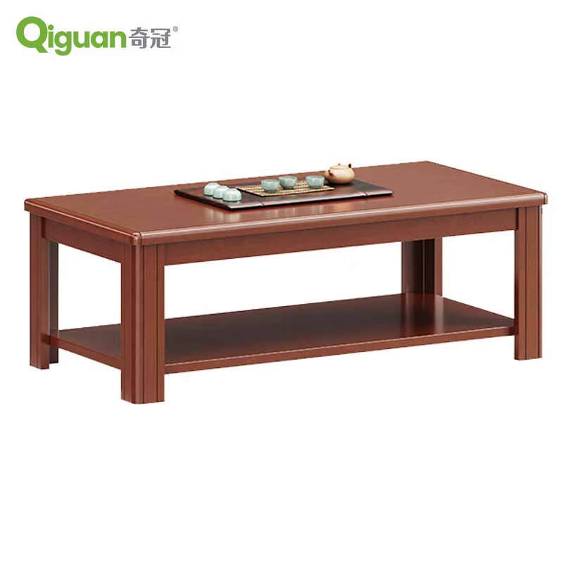 奇冠 QG-HQ-29 油漆长茶几长几  1200W*600D*420Hmm 胡桃色按（张）销售