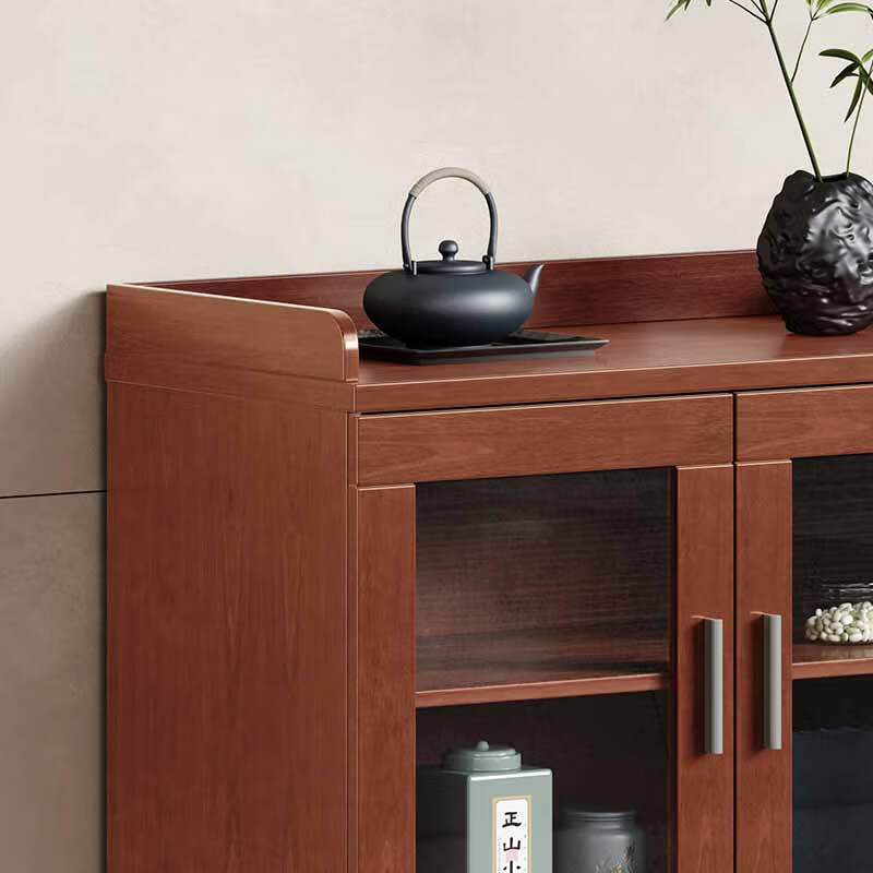 奇冠 QG-F-092 油漆茶水柜  800W*400D*860Hmm 胡桃色按（张）销售