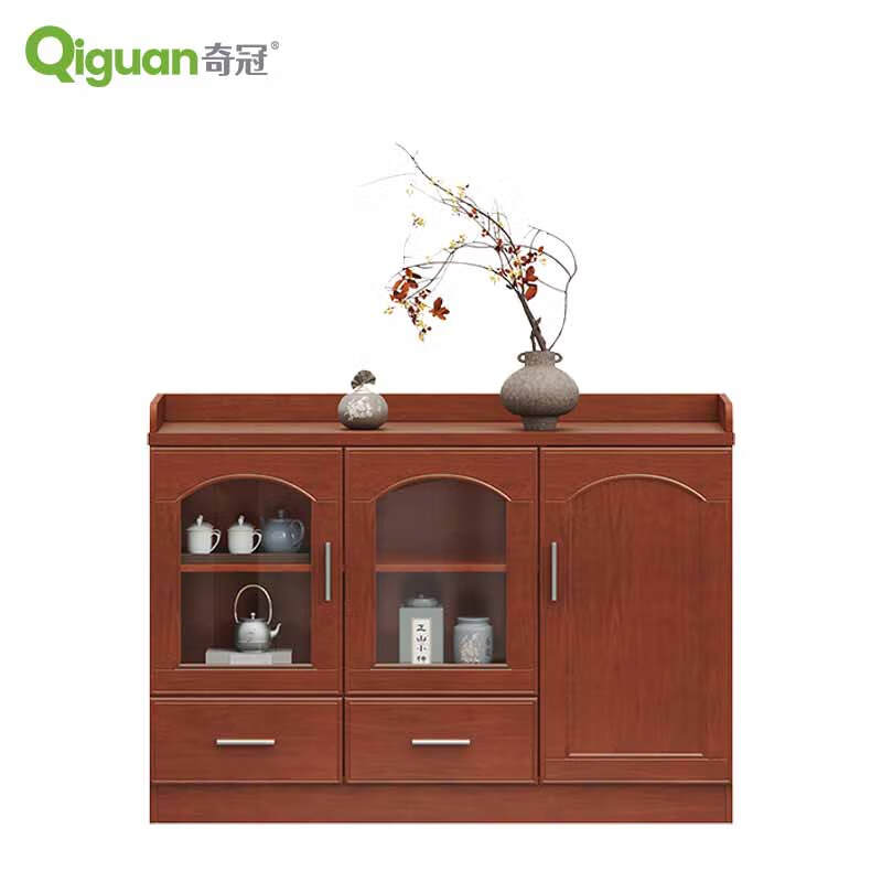 奇冠 QG-F-121 油漆茶水柜  1200W*400D*860Hmm 胡桃色按（张）销售