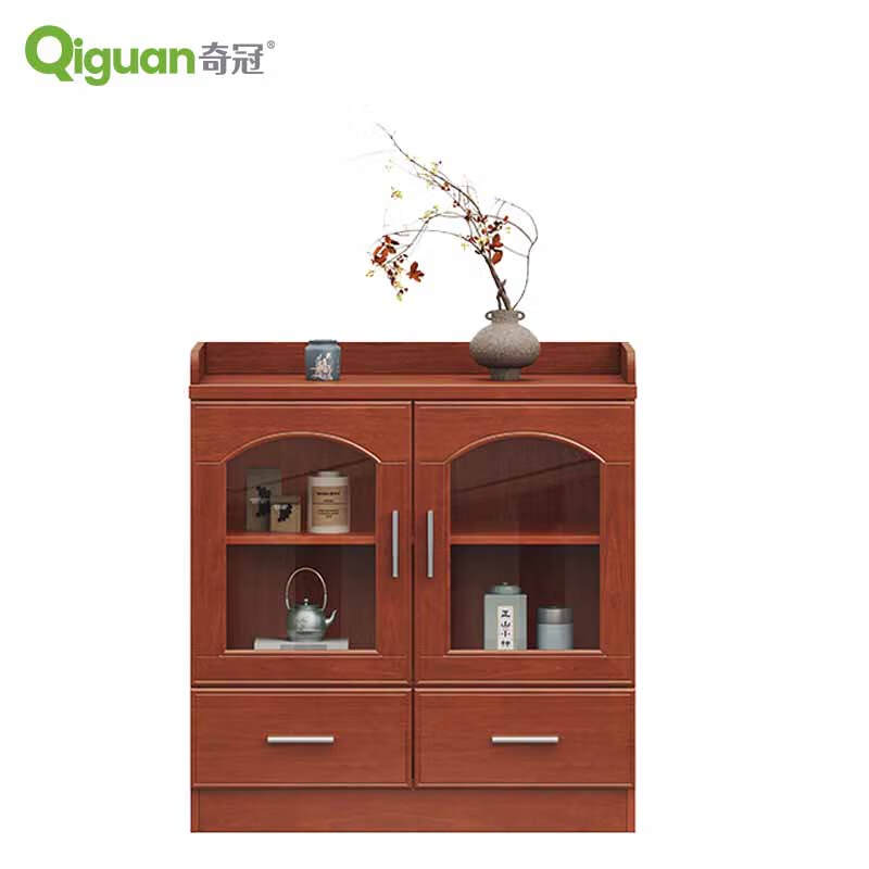 奇冠 QG-F-072 油漆茶水柜  800W*400D*860Hmm 胡桃色按（张）销售