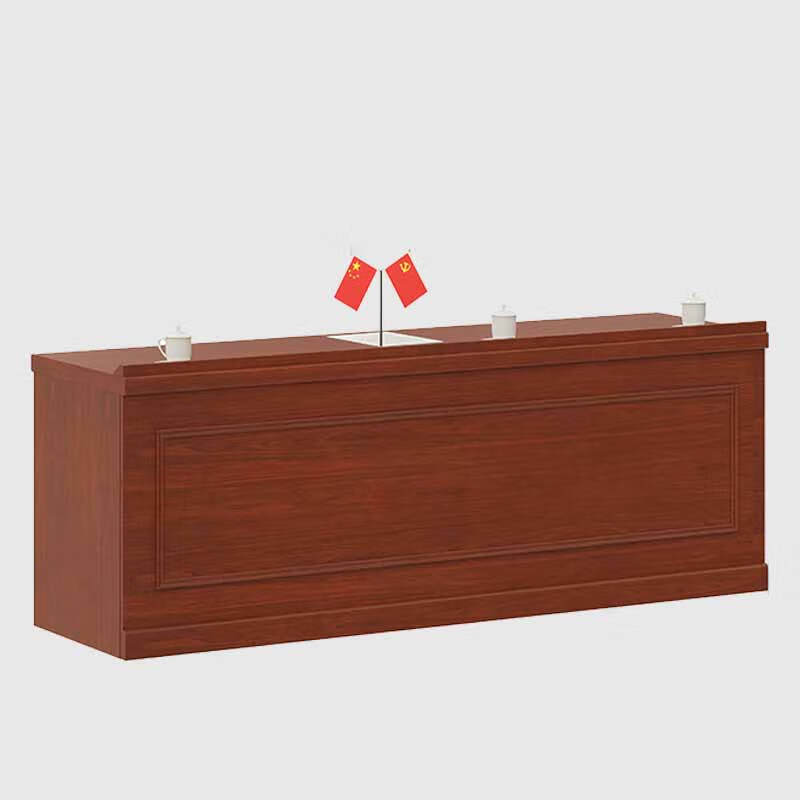 奇冠 QG-FP-33 三人位主席台条桌 油漆 2100W*600D*760Hmm 胡桃色按(张)销售 奇冠 QG-FP-33 三人位主席台条桌 油漆 2100W*600D*760Hmm 胡桃色按(张)销售
