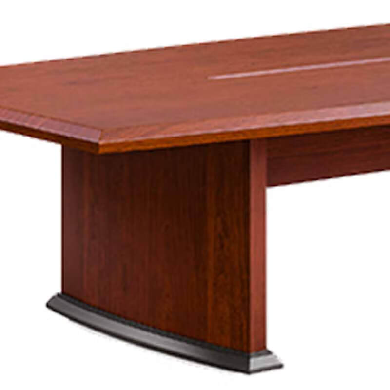 奇冠 QG-FP0436 油漆会议桌  3600W*1480D*760Hmm 胡桃色按（张）销售