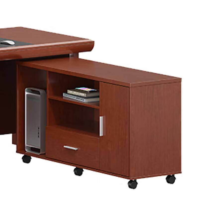 奇冠 QG-H2Y181 油漆中班台办公桌 1800W*900D*760Hmm 胡桃色按（张）销售