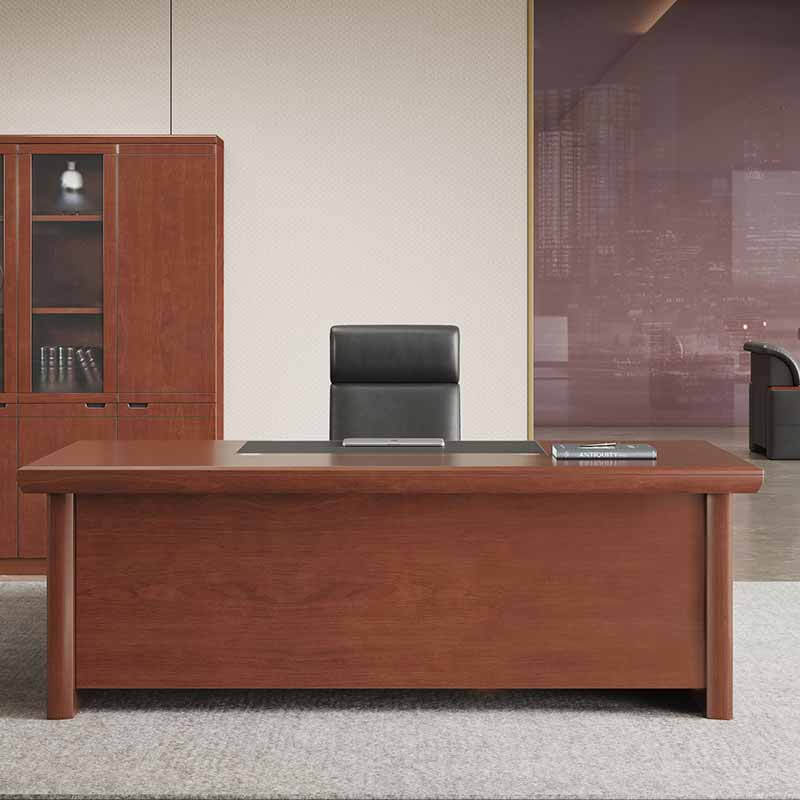 奇冠 QG-H2Y181 油漆中班台办公桌 1800W*900D*760Hmm 胡桃色按（张）销售