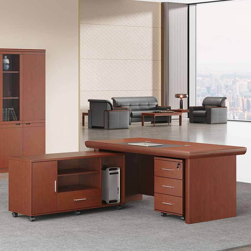 奇冠 QG-H2Y161 油漆中班台办公桌  1600W*800D*760Hmm 胡桃色按（张）销售