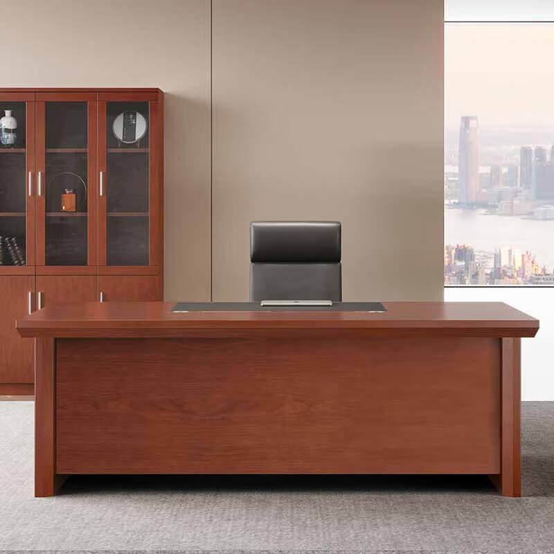 奇冠 QG-F2C161 油漆中班台办公桌  1600*800*760Hmm 胡桃色按（张）销售