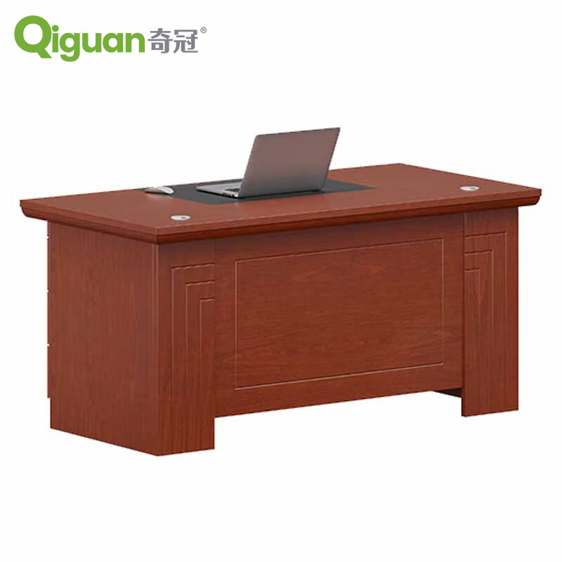 奇冠 QG-F6Y161C 油漆办公桌电脑桌写字桌  1600*800*760Hmm 胡桃色按（张）销售