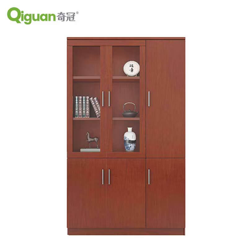 奇冠 QG-FMY103 油漆文件柜 (右) 1200*400*2000Hmm 胡桃色按（张）销售