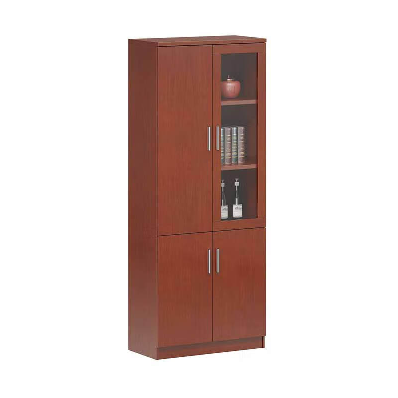 奇冠 QG-FMY102 油漆两门文件柜  (左) 800W*400D*2000Hmm 胡桃色按（张）销售