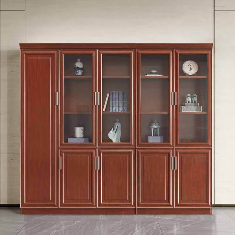 奇冠 QG-FMK103 油漆文件柜  (左) 1350W*445D*2000Hmm 胡桃色按（张）销售