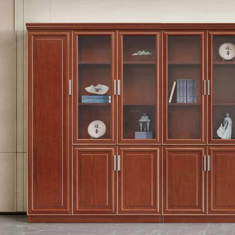 奇冠 QG-FMK103 油漆文件柜  (左) 1350W*445D*2000Hmm 胡桃色按（张）销售