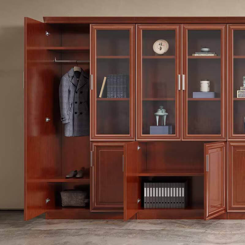 奇冠 QG-FMK103 油漆文件柜  (左) 1350W*445D*2000Hmm 胡桃色按（张）销售