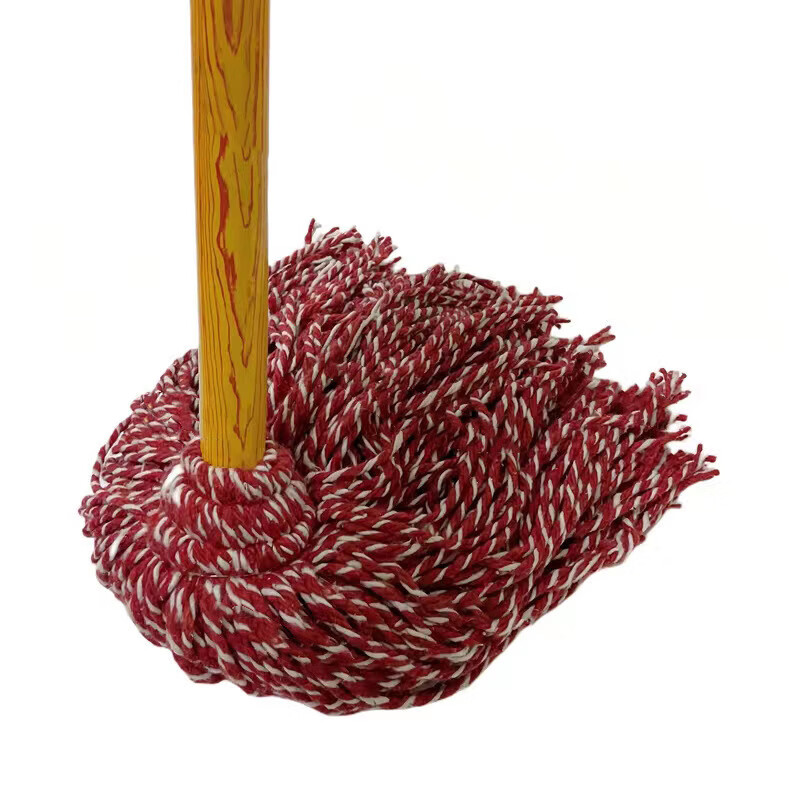 欧思卓 OAM-M02 棉线拖把 木杆拖把/棉纱/拖布/墩布 加大加厚加固圆头免安装 120cm杆 1把 红白线蓝白线混发按(把)销售 欧思卓 OAM-M02 棉线拖把 木杆拖把/棉纱/拖布/墩布 加大加厚加固圆头免安装 120cm杆 1把 红白线蓝白线混发按(把)销售