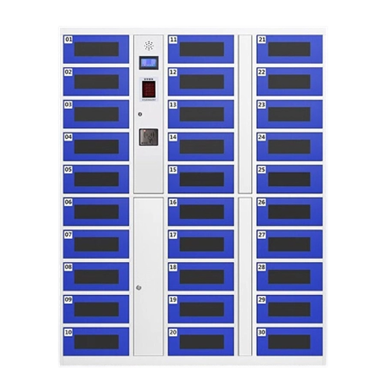 奇冠 电子存包柜 1800*1420*460mm  30门笔记本电脑电子存包柜 指纹解锁系统（充电款）按（组）销售