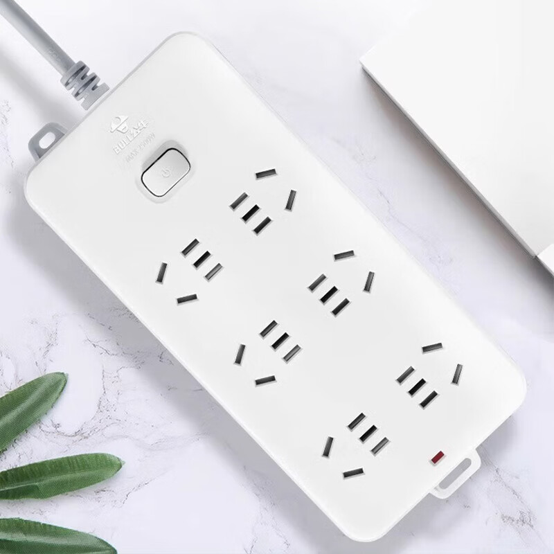 公牛 GN-216 排插 插线板/插排/接线板/拖线板 总控 6位 3米 白色 1个/包按(个)销售 公牛 GN-216 排插 插线板/插排/接线板/拖线板 总控 6位 3米 白色 1个/包按(个)销售