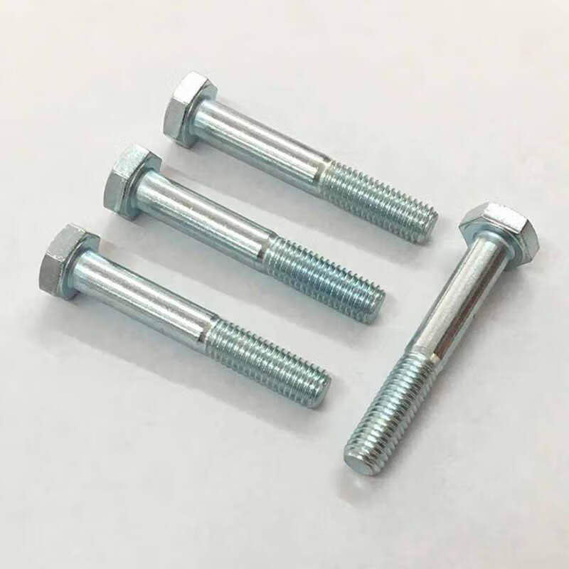 欧思卓 M6*130mm 外六角螺栓  4.8级GB/T 5782 半牙 镀锌 100个/包按（包）销售