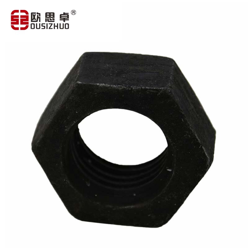 欧思卓 M10 高强度螺母螺帽  碳钢 8.8级 GB/T 6170 发黑 100个/包按（包）销售