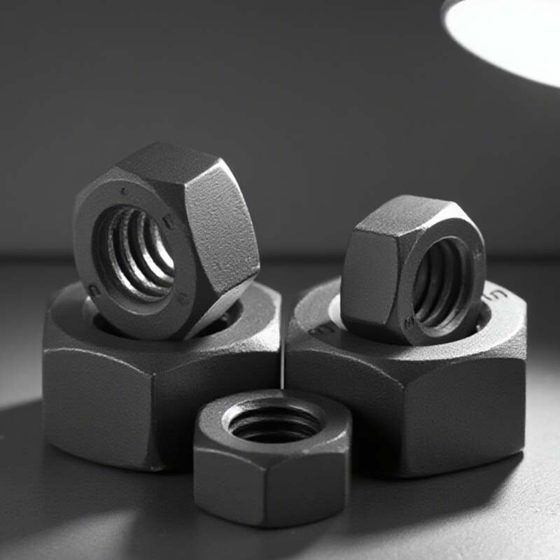 欧思卓 M8 高强度螺母螺帽  碳钢 8.8级 GB/T 6170 发黑 100个/包按（包）销售