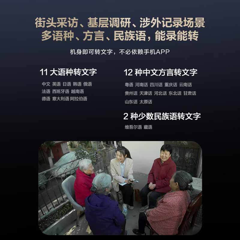 科大讯飞 SR702 智能录音笔  星火版 免费录音转文字 64G按台销售 科大讯飞 SR702 智能录音笔  星火版 免费录音转文字 64G按台销售