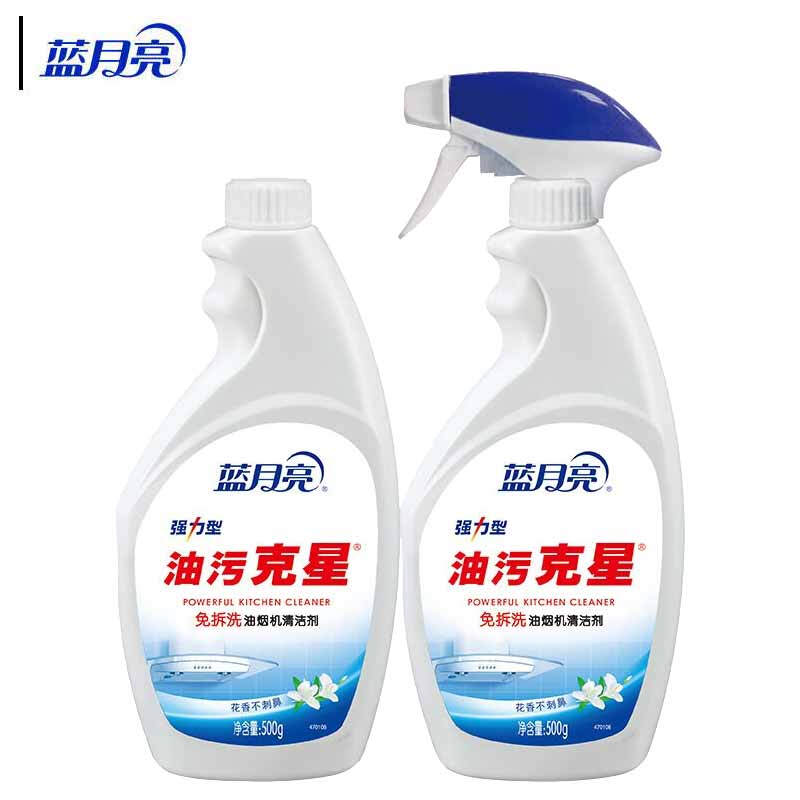 蓝月亮 强力型油污克星 500g+瓶补500g按（套）销售