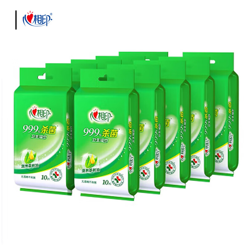 心相印 XCA001 湿巾  10片/包 12包/提按（提）销售