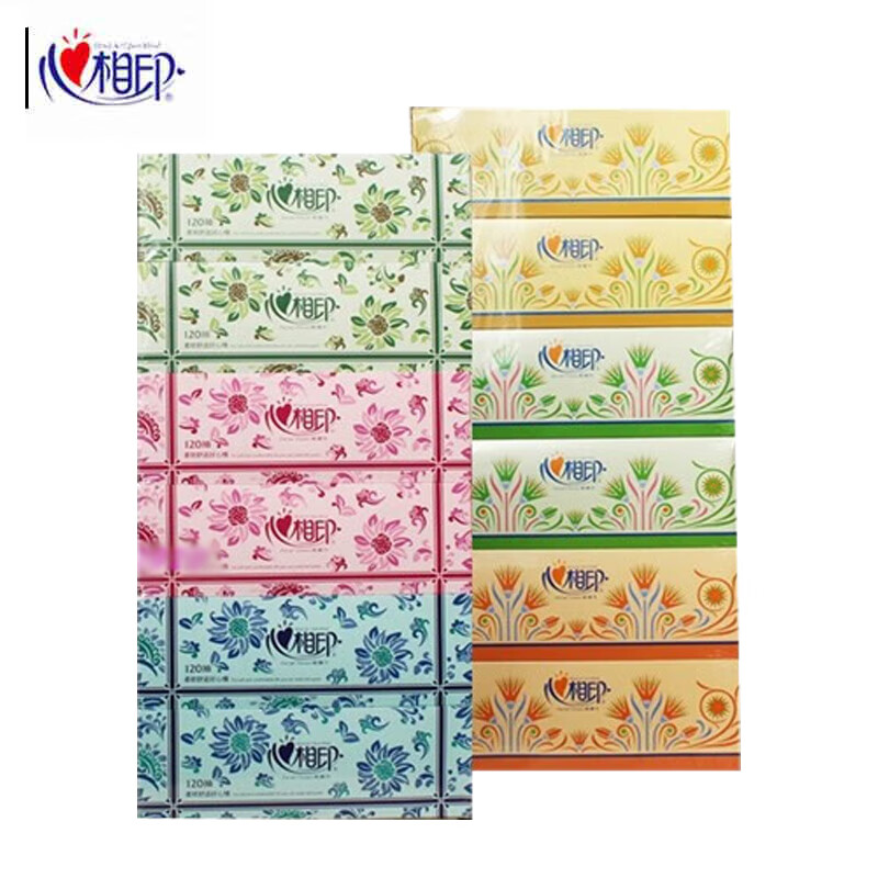 心相印 FT18090 抽纸盒抽  190*210mm 3层 90抽 6盒/提按（提）销售