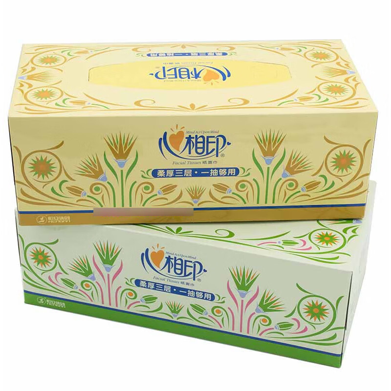 心相印 FT18090 抽纸盒抽 190*210mm 3层 90抽 6盒/提按(提)销售 心相印 FT18090 抽纸盒抽 190*210mm 3层 90抽 6盒/提按(提)销售