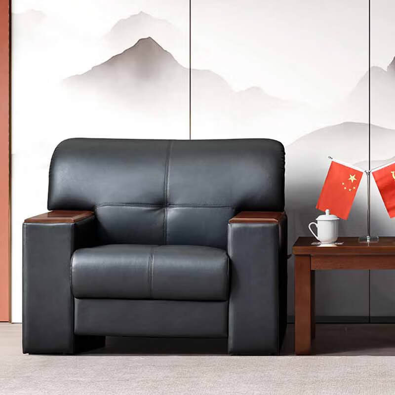 奇冠 QG-ST1-1032 单人位沙发 1000W*900D*840Hmm 黑色西皮按(张)销售 奇冠 QG-ST1-1032 单人位沙发 1000W*900D*840Hmm 黑色西皮按(张)销售