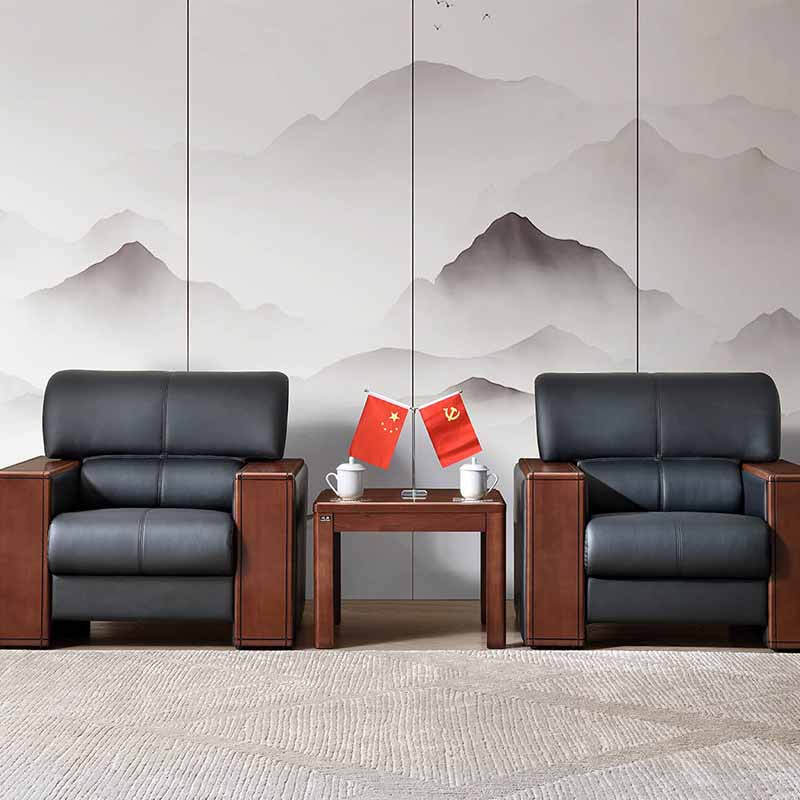 奇冠 QG-ST1-0206 单人位沙发  950W*900D*850Hmm 黑色西皮按（张）销售