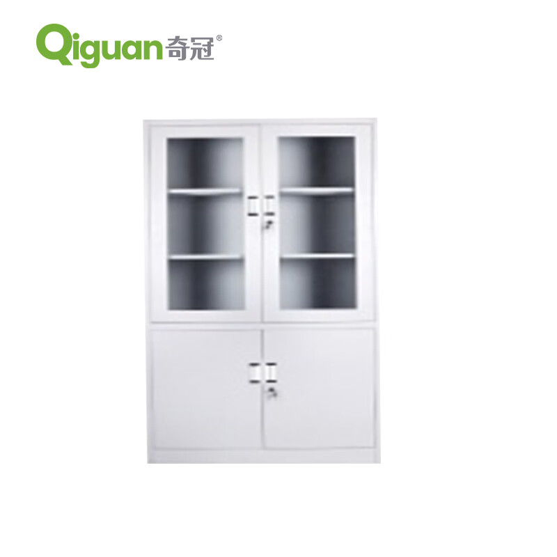 奇冠 钢制文件柜 1850*900*400mm  大器械柜 加厚 灰白按（张）销售