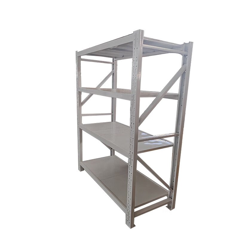 奇冠 4层货架 2000*500*2000mm 单层承重200KG 灰白按(组)销售 奇冠 4层货架 2000*500*2000mm 单层承重200KG 灰白按(组)销售