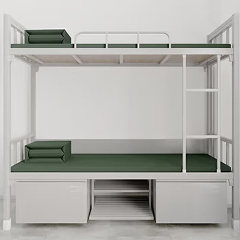 奇冠 钢制双层床宿舍床 2000*900*1800mm 灰白按(张)销售 奇冠 钢制双层床宿舍床 2000*900*1800mm 灰白按(张)销售