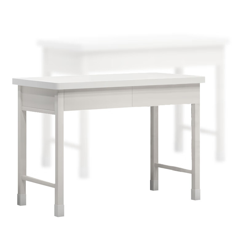 奇冠 钢制二抽学习桌 780*1100*550mm 灰白按(张)销售 奇冠 钢制二抽学习桌 780*1100*550mm 灰白按(张)销售