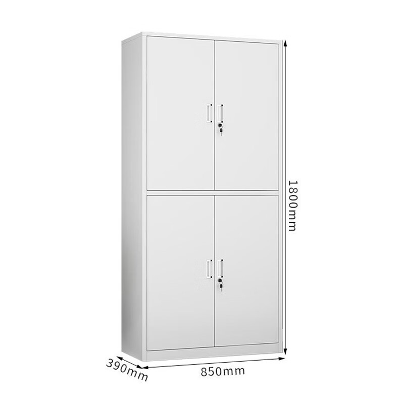 奇冠 钢制通双节文件柜 1800*850*390mm 常规 灰白按(张)销售 奇冠 钢制通双节文件柜 1800*850*390mm 常规 灰白按(张)销售