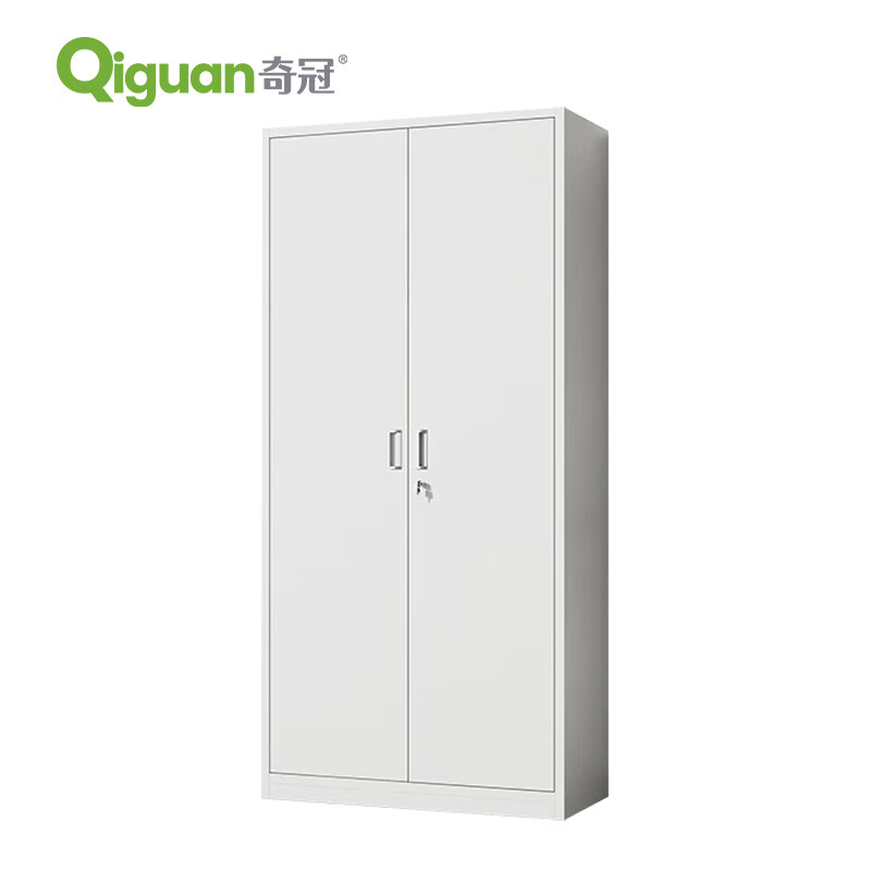 奇冠 钢制通门内四板文件柜 1800*850*390mm  常规 灰白按（张）销售