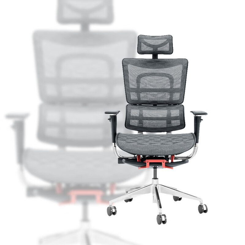 奇冠 QG-801F-35L 人体工学椅办公椅 700*700*1200-1285mm 黑色网布按(把)销售 奇冠 QG-801F-35L 人体工学椅办公椅 700*700*1200-1285mm 黑色网布按(把)销售