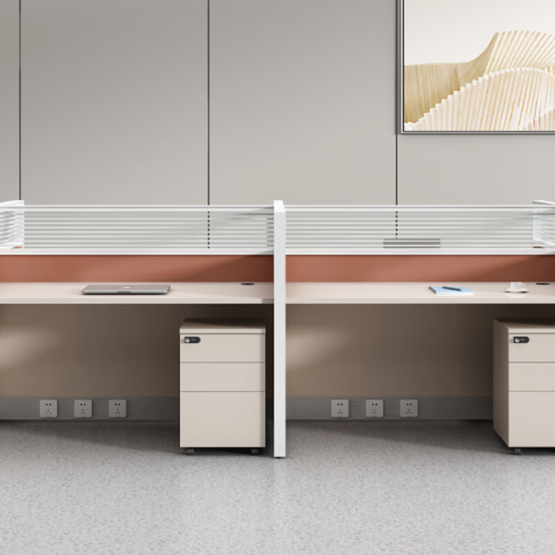 奇冠 屏风工位 1200*1200*1100mm 对坐2人位职员桌-4 利休白茶按(组)销售 奇冠 屏风工位 1200*1200*1100mm 对坐2人位职员桌-4 利休白茶按(组)销售