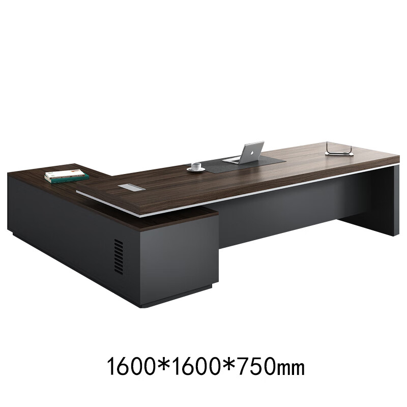 奇冠 1.6米班台 1600*1600*750mm 办公桌-1 金钻色按(组)销售 奇冠 1.6米班台 1600*1600*750mm 办公桌-1 金钻色按(组)销售