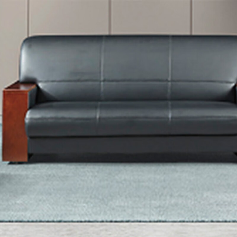 奇冠 QG-L-836(1+1+3) 办公沙发套装 黑色西皮按(套)销售 奇冠 QG-L-836(1+1+3) 办公沙发套装 黑色西皮按(套)销售