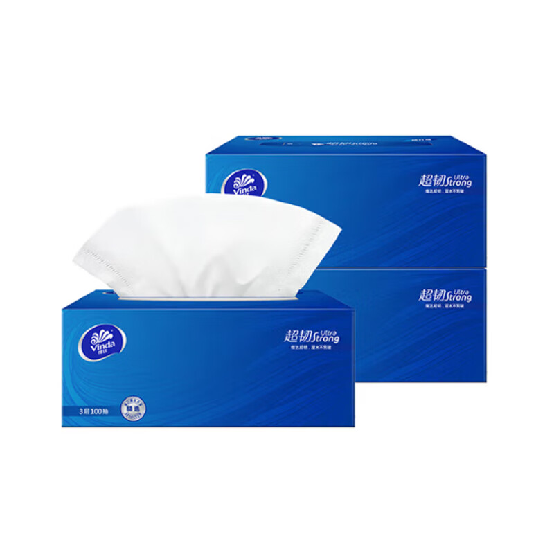 维达 V2260 盒装抽纸 160*195mm 3层 100抽 3盒/提按(提)销售 维达 V2260 盒装抽纸 160*195mm 3层 100抽 3盒/提按(提)销售