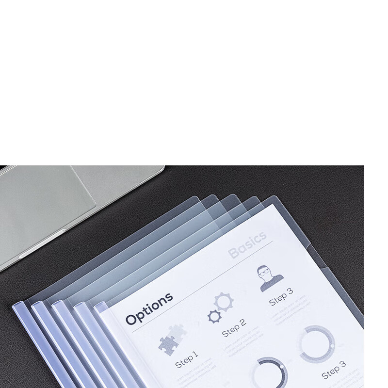 得力 63108 拉杆夹 A4透明抽杆报告夹 透明 8mm 10个/包 单位:包按(包)销售 得力 63108 拉杆夹 A4透明抽杆报告夹 透明 8mm 10个/包 单位:包按(包)销售