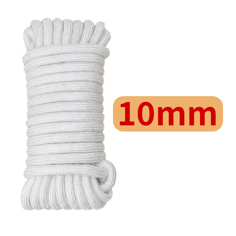 星辰创客 XGS-N10100 尼龙绳 耐磨编织绳货车捆绑绳晒衣绳 10mm*100m 白色 一捆装 捆按(捆)销售 星辰创客 XGS-N10100 尼龙绳 耐磨编织绳货车捆绑绳晒衣绳 10mm*100m 白色 一捆装 捆按(捆)销售