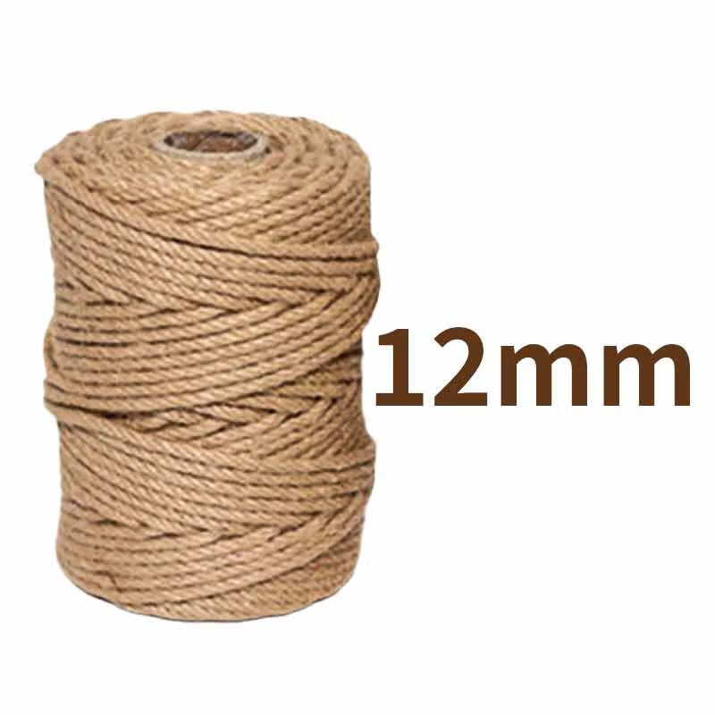 星辰创客 XGS-M1250 麻绳 优质粗麻绳装饰绳户外护栏捆绑绳部队攀爬拔河绳 12mm*50m 麻黄 一捆装 捆按(捆)销售 星辰创客 XGS-M1250 麻绳 优质粗麻绳装饰绳户外护栏捆绑绳部队攀爬拔河绳 12mm*50m 麻黄 一捆装 捆按(捆)销售