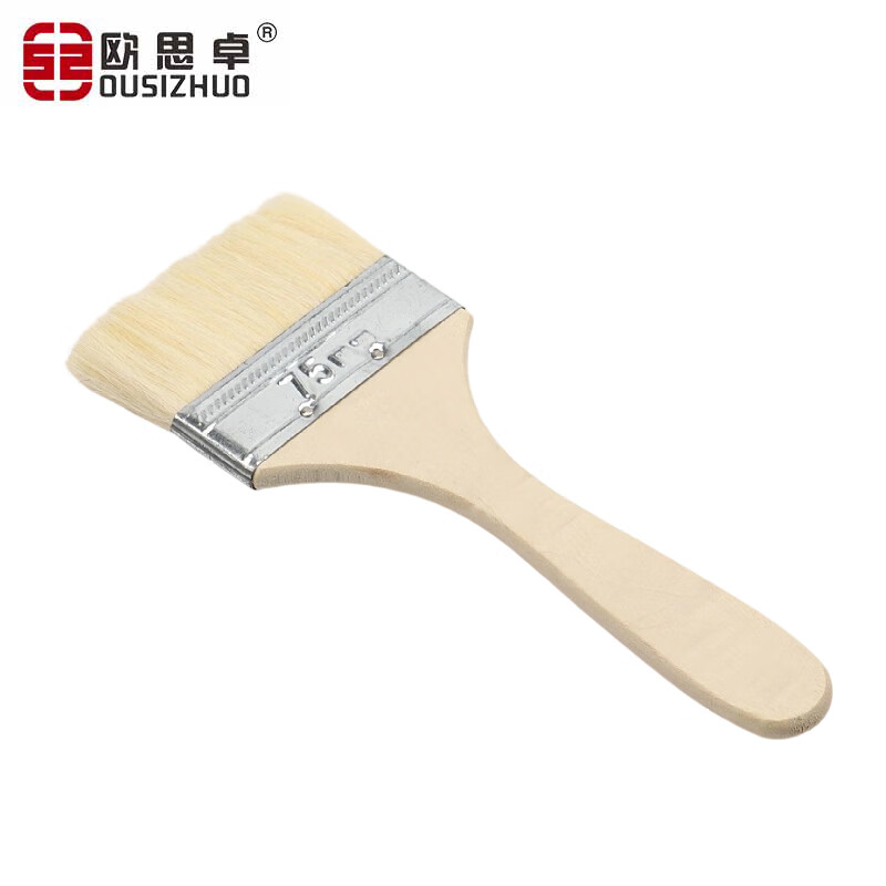 欧思卓 OMS-M12 油漆刷毛刷  软毛刷 3寸 羊毛 优质 把按（把）销售