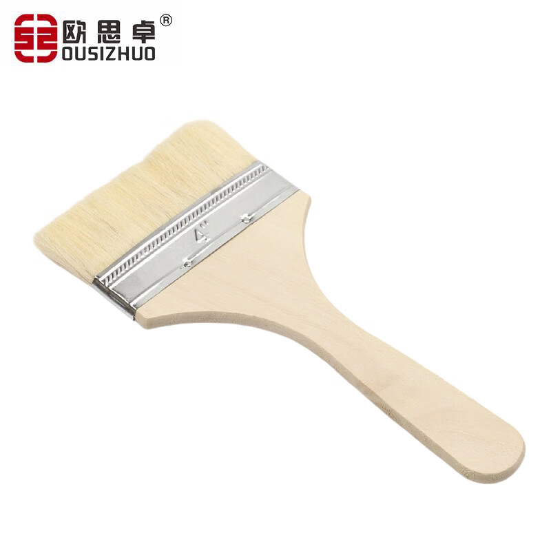 欧思卓 OMS-M13 油漆刷毛刷  软毛刷 4寸 羊毛 优质 把按（把）销售