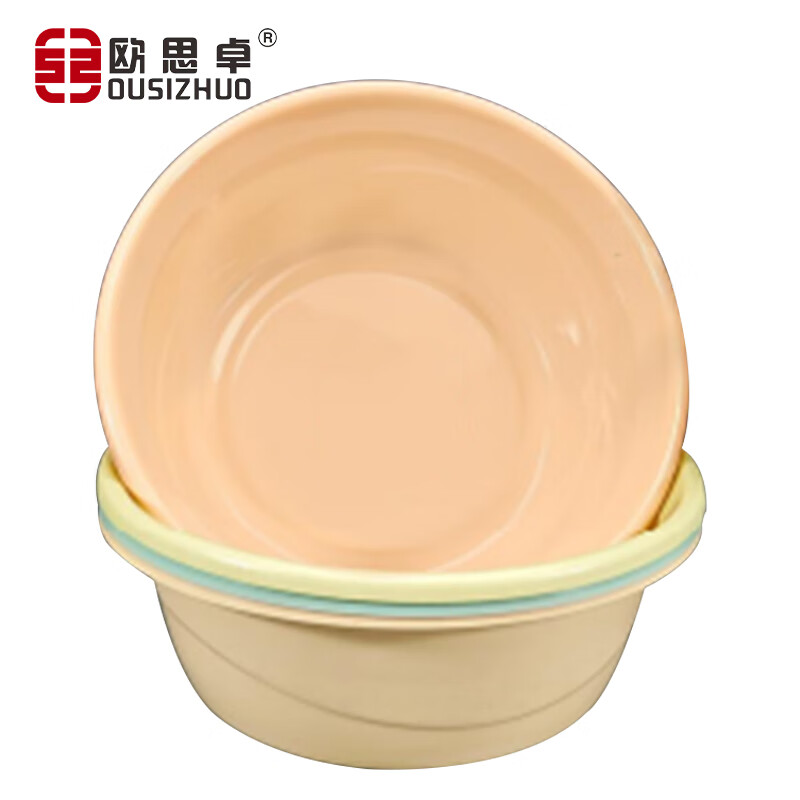 欧思卓 OAP-P02 塑料盆脸盆  37*13*25cm 混色 个按（个）销售