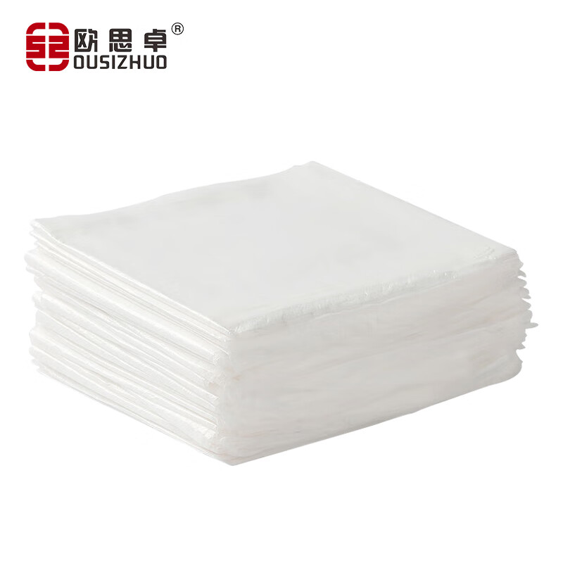 欧思卓 OAB-P03 一次性台布  桌布餐桌塑料膜 2*2m 10片/包 白色 包按（包）销售