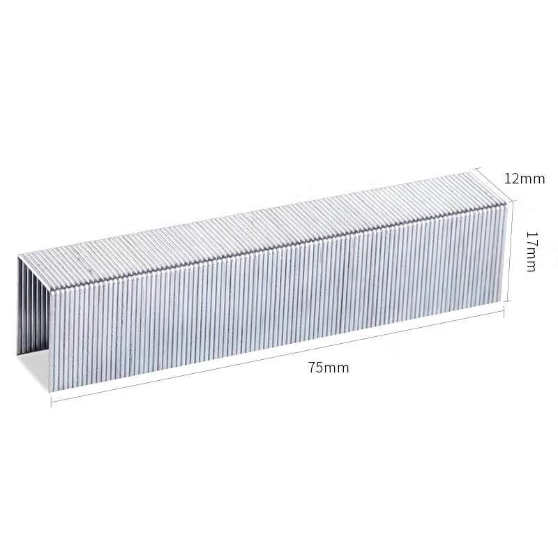 得力 0017 厚层订书钉 23/17 1000枚/盒 单位:盒按(盒)销售 得力 0017 厚层订书钉 23/17 1000枚/盒 单位:盒按(盒)销售